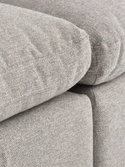 LYBYCanapé modulable LYBY 2 places tissu sable