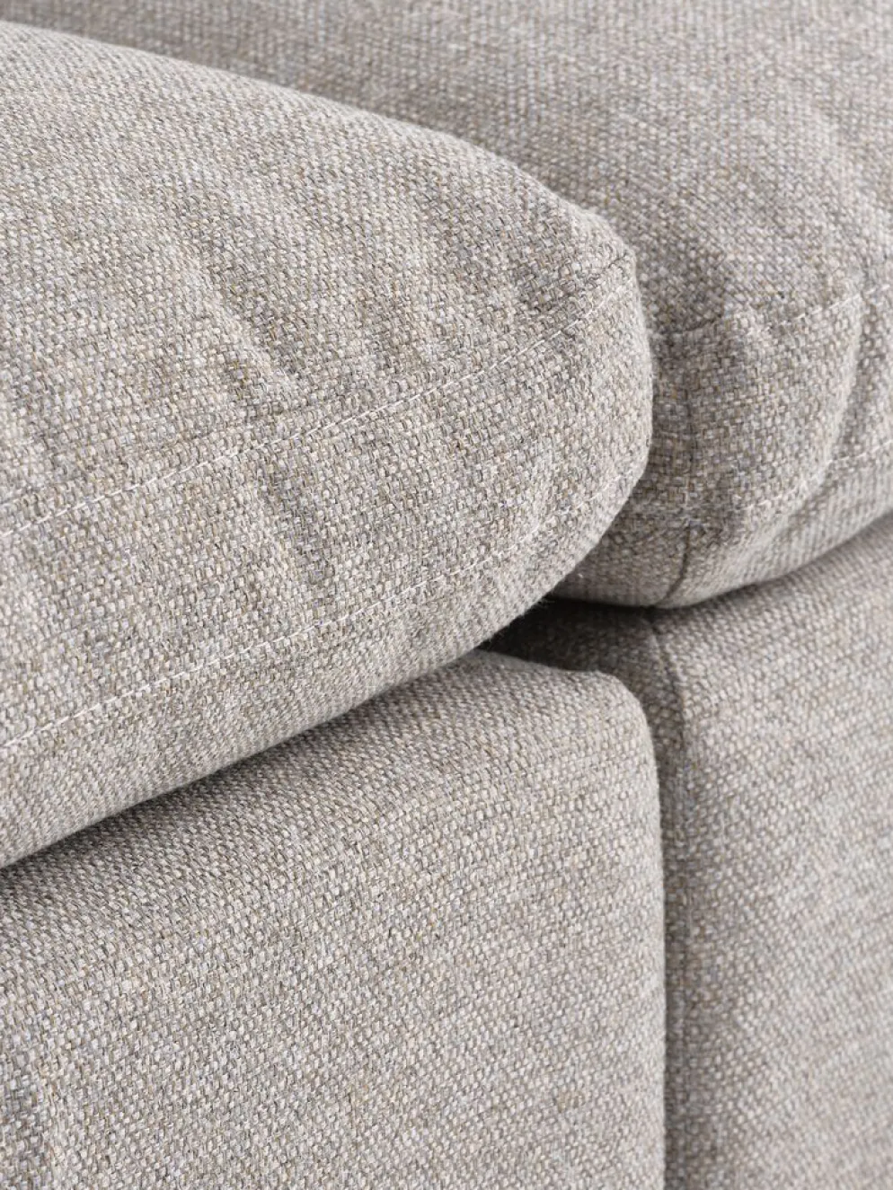 LYBYCanapé modulable LYBY 2 places tissu sable