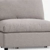 LYBYModule canapé LYBY central tissu sable