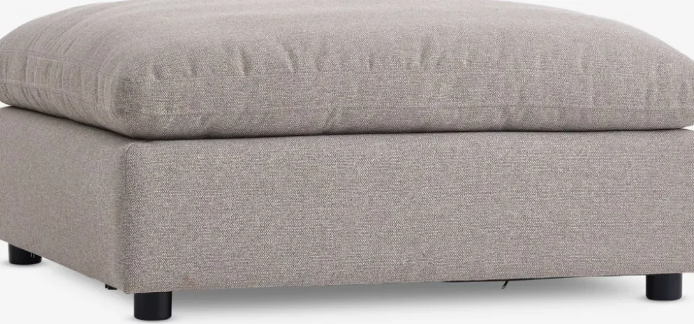 LYBYModule canapé LYBY méridienne/pouf tissu sable