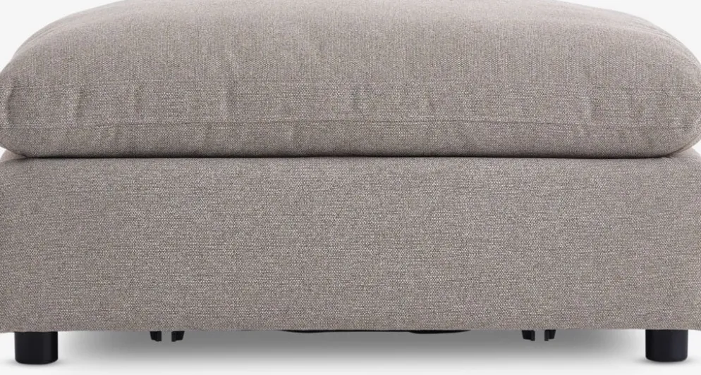 LYBYModule canapé LYBY méridienne/pouf tissu sable