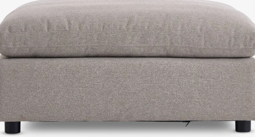 LYBYModule canapé LYBY méridienne/pouf tissu sable