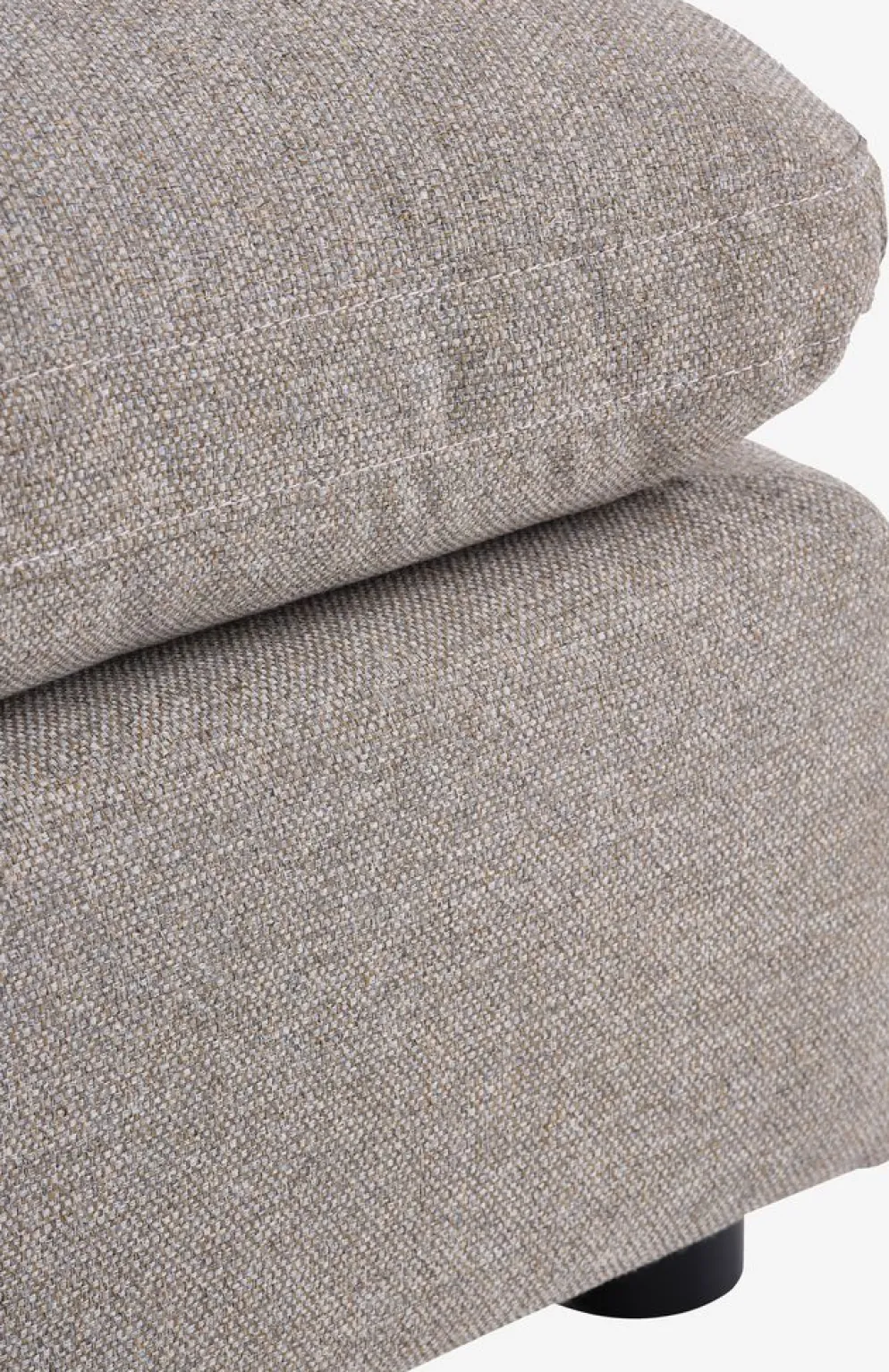 LYBYModule canapé LYBY méridienne/pouf tissu sable