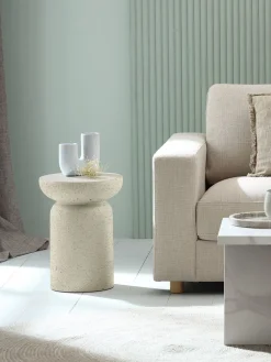 LYDUMPiédestal LYDUM Ø34xH46 fibre ciment beige
