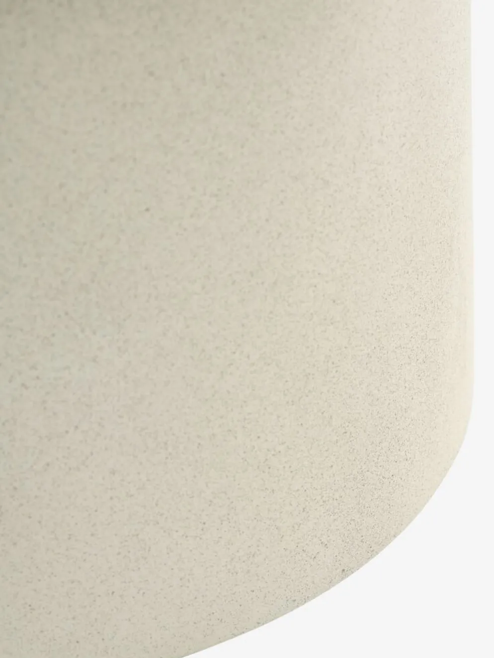 LYDUMTable basse LYDUM Ø60 fibre ciment beige