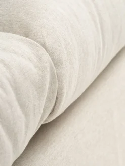 LYNGAACanapé LYNGAA 3 places housse amovible tissu beige