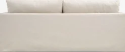 LYNGAACanapé LYNGAA 3 places housse amovible tissu beige