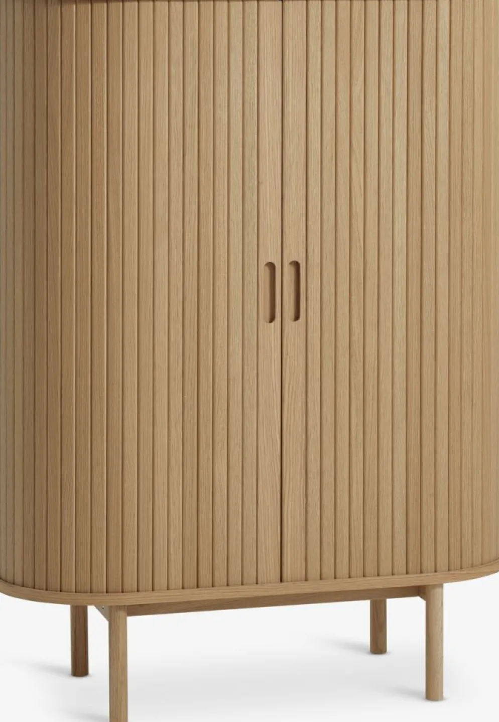 LYNGVIGArmoire LYNGVIG 90 cm 2 portes tambours chêne naturel