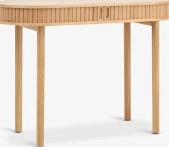 LYNGVIGConsole LYNGVIG 50x110 2 portes tambours chêne naturel