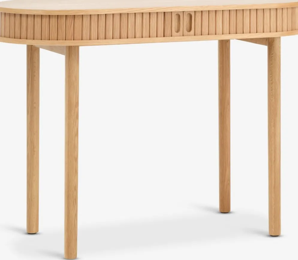 LYNGVIGConsole LYNGVIG 50x110 2 portes tambours chêne naturel