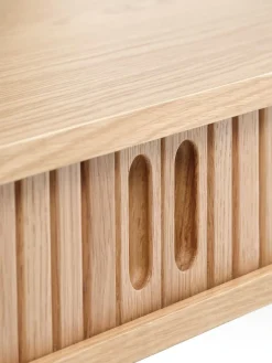 LYNGVIGConsole LYNGVIG 50x110 2 portes tambours chêne naturel