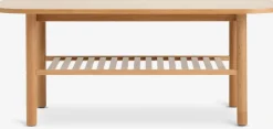 LYNGVIGTable basse LYNGVIG 60x110 a/tablette chêne naturel
