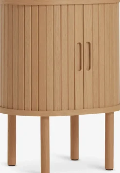LYNGVIGTable de nuit LYNGVIG 2 portes tambours chêne naturel