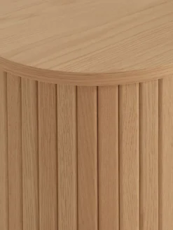 LYNGVIGTable de nuit LYNGVIG 2 portes tambours chêne naturel