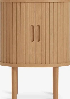LYNGVIGTable de nuit LYNGVIG 2 portes tambours chêne naturel