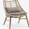 MAATTSUNDFauteuil lounge ext. MAATTSUND naturel
