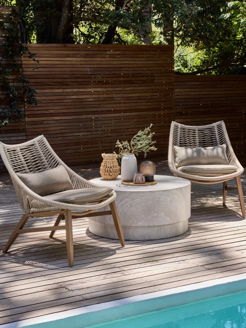 MAATTSUNDFauteuil lounge ext. MAATTSUND naturel