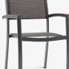 MADERNEChaise empilable MADERNE gris