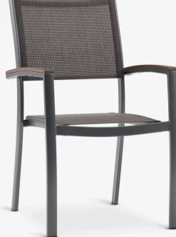 MADERNEChaise empilable MADERNE gris