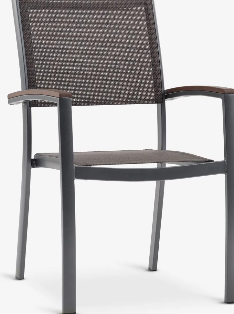 MADERNEChaise empilable MADERNE gris