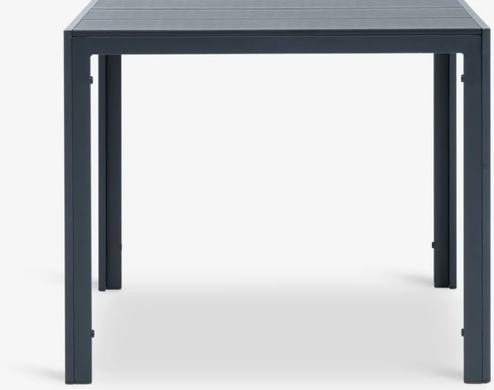 MADERUP + GUDHJEMMADERUP L90 table + 4 GUDHJEM chaises noir