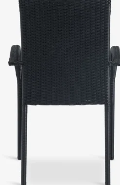 MADERUP + GUDHJEMMADERUP L150 table + 4 GUDHJEM chaises noir