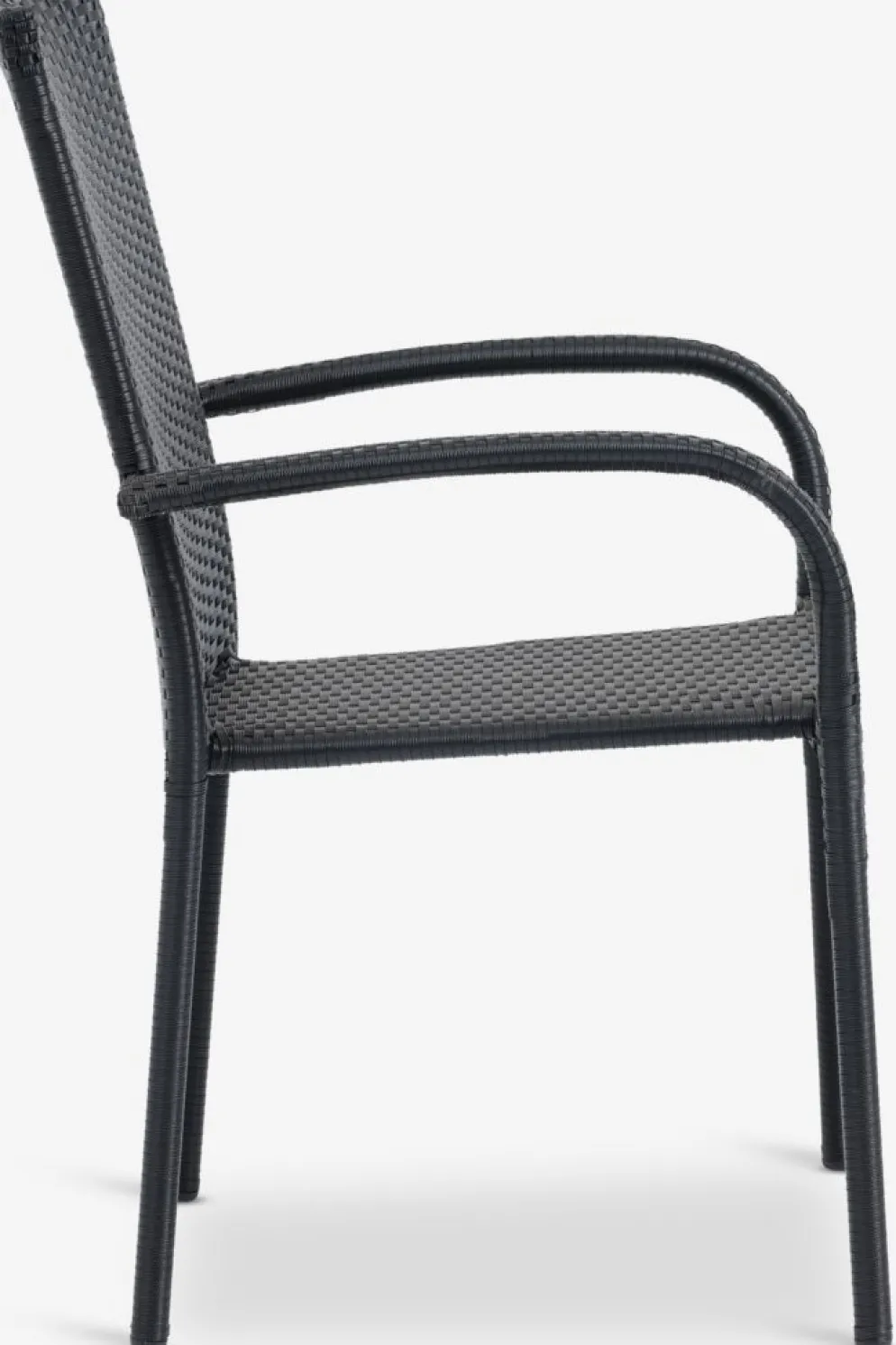 MADERUP + GUDHJEMMADERUP L150 table + 4 GUDHJEM chaises noir