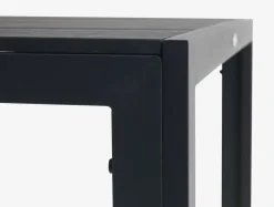 MADERUP + GUDHJEMMADERUP L150 table + 4 GUDHJEM chaises noir