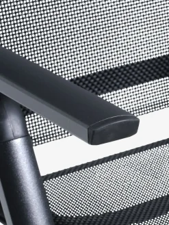 MADERUP + LOMMAMADERUP L205 table noir + 4 LOMMA chaises inclinables noir