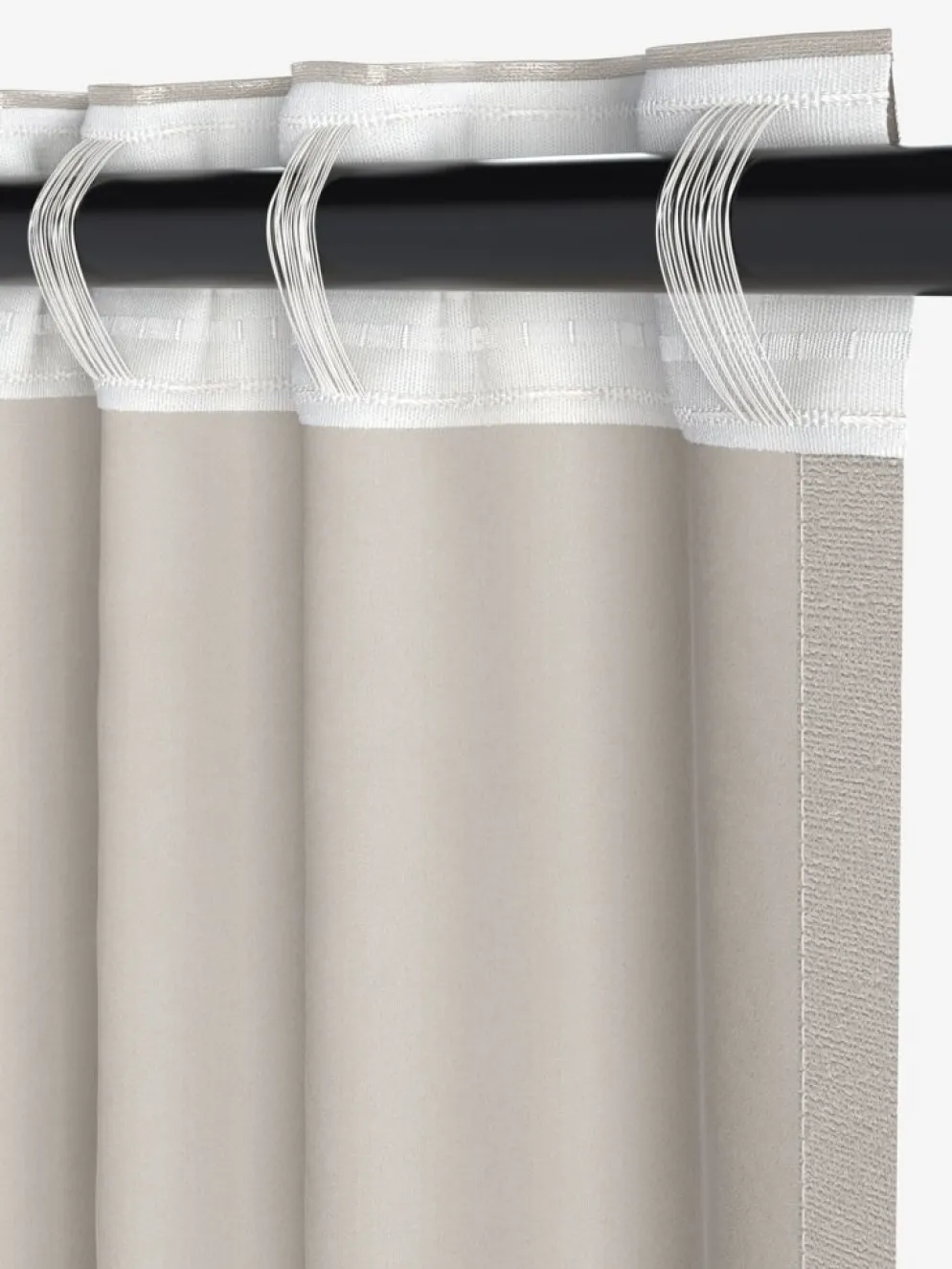 MAGELUNGENRideau tamisant MAGELUNGEN 1x140x245 beige