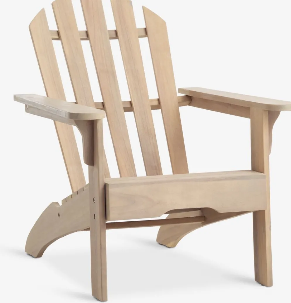 MAMRELUNDFauteuil lounge MAMRELUND bois d'acacia massif