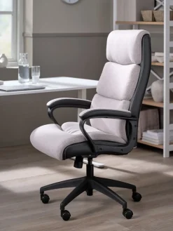 MARBJERGFauteuil de bureau MARBJERG gris/noir