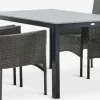 MARIELYST + AIDTMARIELYST L150 table + 4 AIDT chaises gris