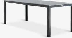 MARIELYST + GUDHJEMMARIELYST L205 table + 4 GUDHJEM chaises gris