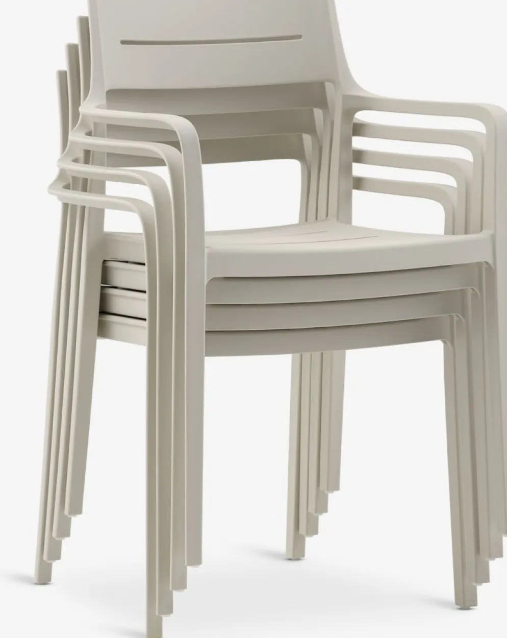 MARIELYST + INGSTRUPMARIELYST L150 table + 4 INGSTRUP chaises beige