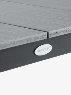 MARIELYST + INGSTRUPMARIELYST L150 table gris + 4 INGSTRUP chaises noir