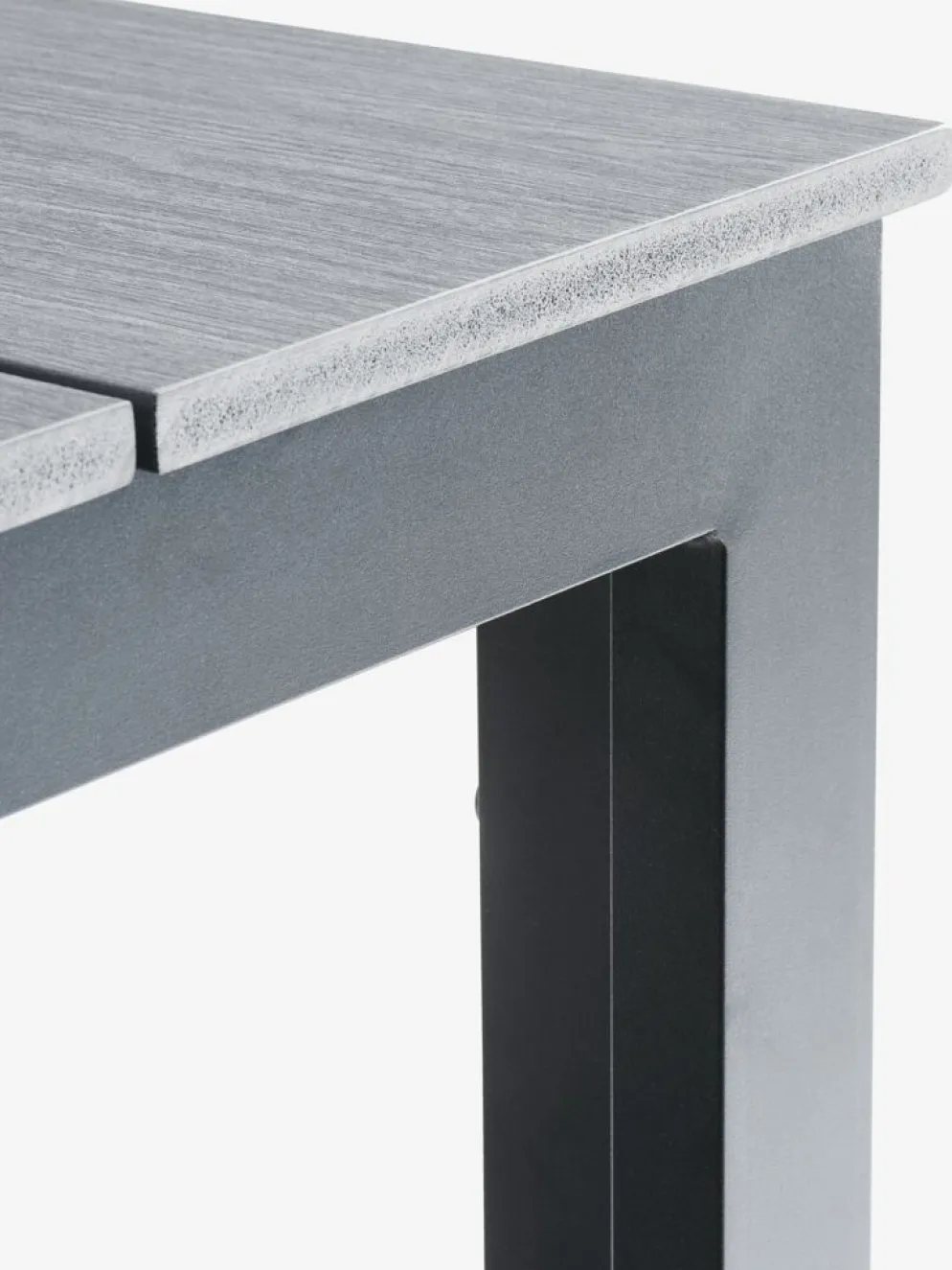 MARIELYST + MYSENMARIELYST L205 table + 4 MYSEN chaises gris