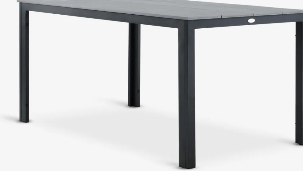 MARIELYSTTable de jardin MARIELYST l90xL150 gris