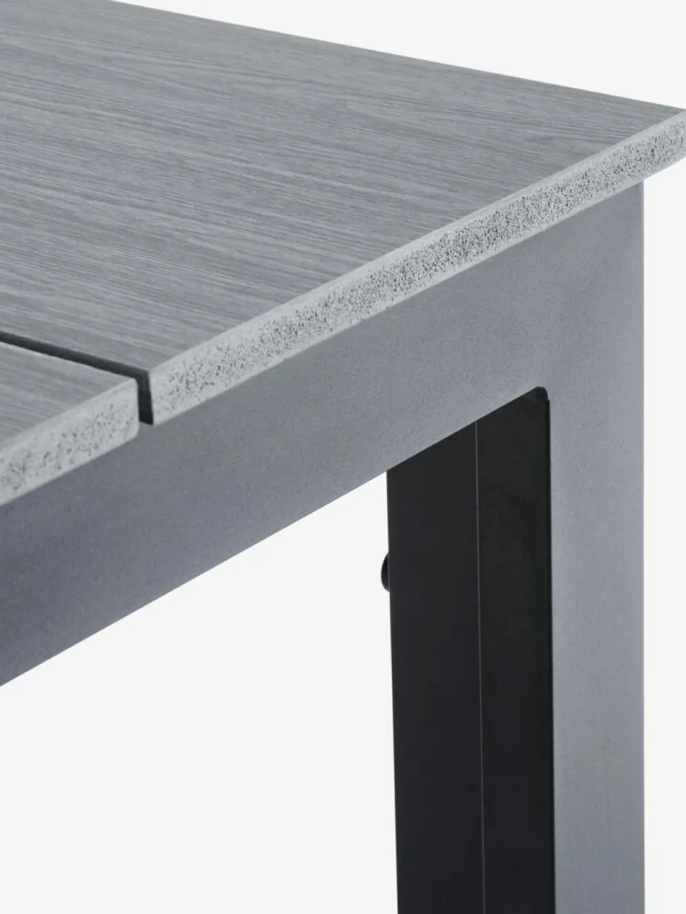 MARIELYSTTable de jardin MARIELYST l90xL150 gris