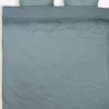 MARIONGoldParure de lit MARION Coton lavé 240x220 bleu poudré