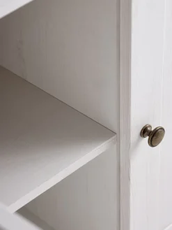 MARKSKELBuffet MARKSKEL 3 portes blanc/coloris chêne naturel
