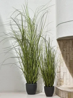 MARKUSFLUEPlante artificielle MARKUSFLUE H150cm herbe vert