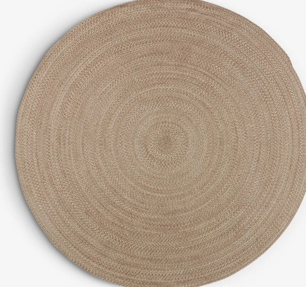 MASKROSTapis MASKROS Ø160 taupe/beige