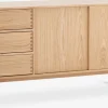 MEJLSKOVBuffet MEJLSKOV 2 portes 3 tiroirs chêne naturel