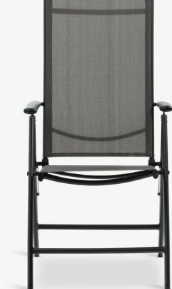 MELLBYChaise inclinable MELLBY noir