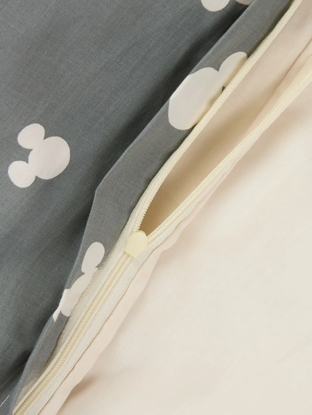 MICKEYParure de lit MICKEY 140x200 gris