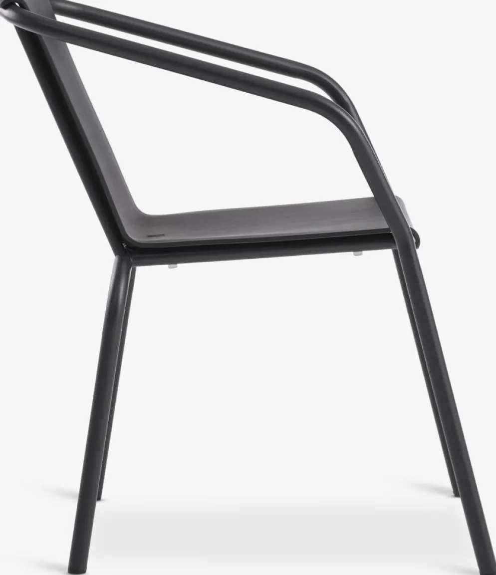 MODUMChaise empilable MODUM noir