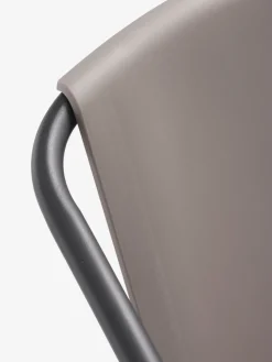 MODUMChaise empilable MODUM sable foncé