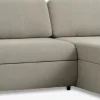 MOMMARKCanapé convertible méridienne MOMMARK tissu beige