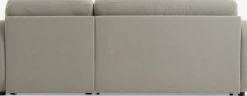 MOMMARKCanapé convertible méridienne MOMMARK tissu beige